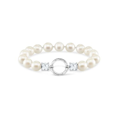 Bracelet Thomas Sabo Sterling Silver en argent, taille 17,5 cm